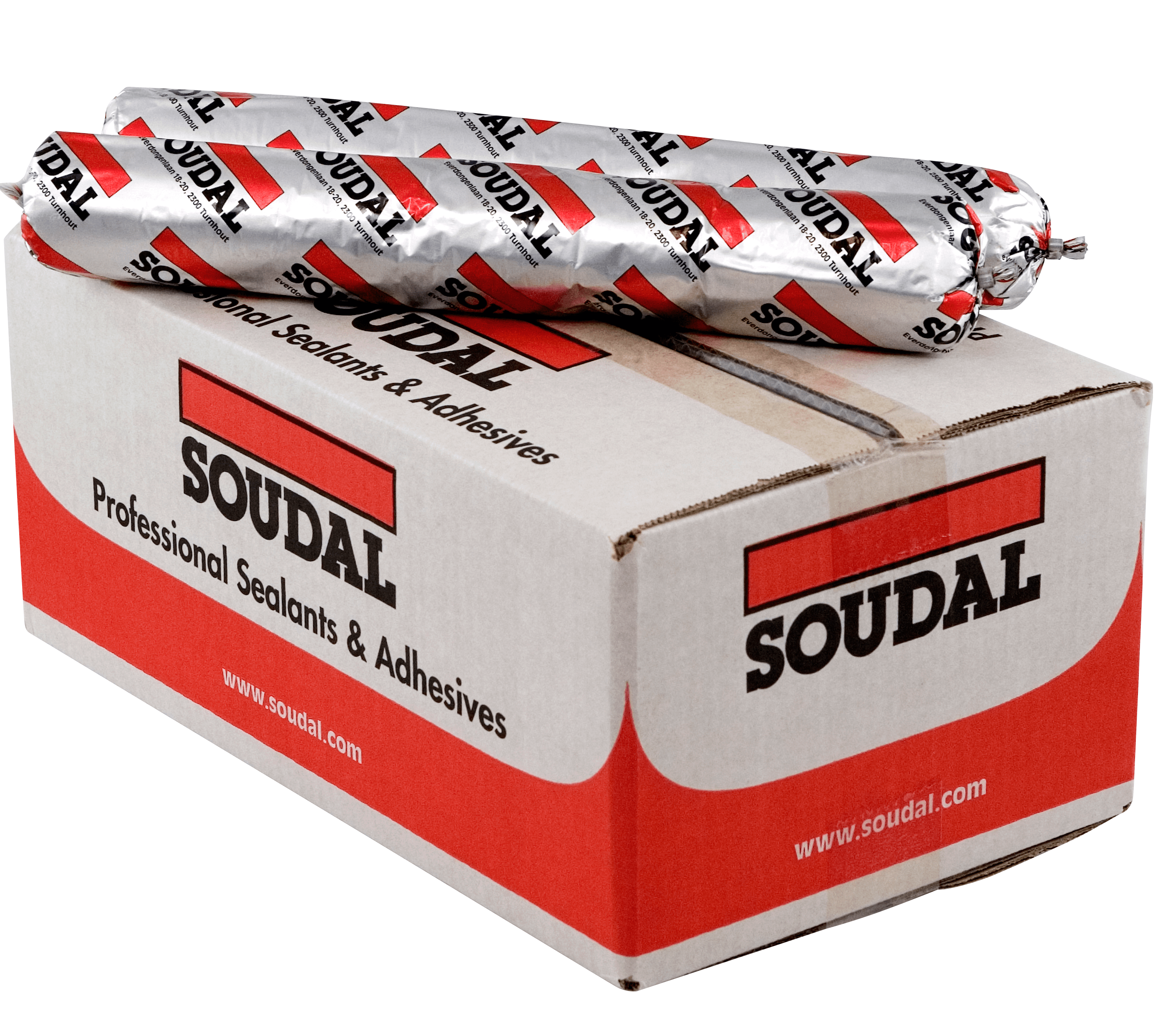 SOUDAL SILIRUB 2 – нейтральный силиконовый герметик 310 мл Тёмно серый