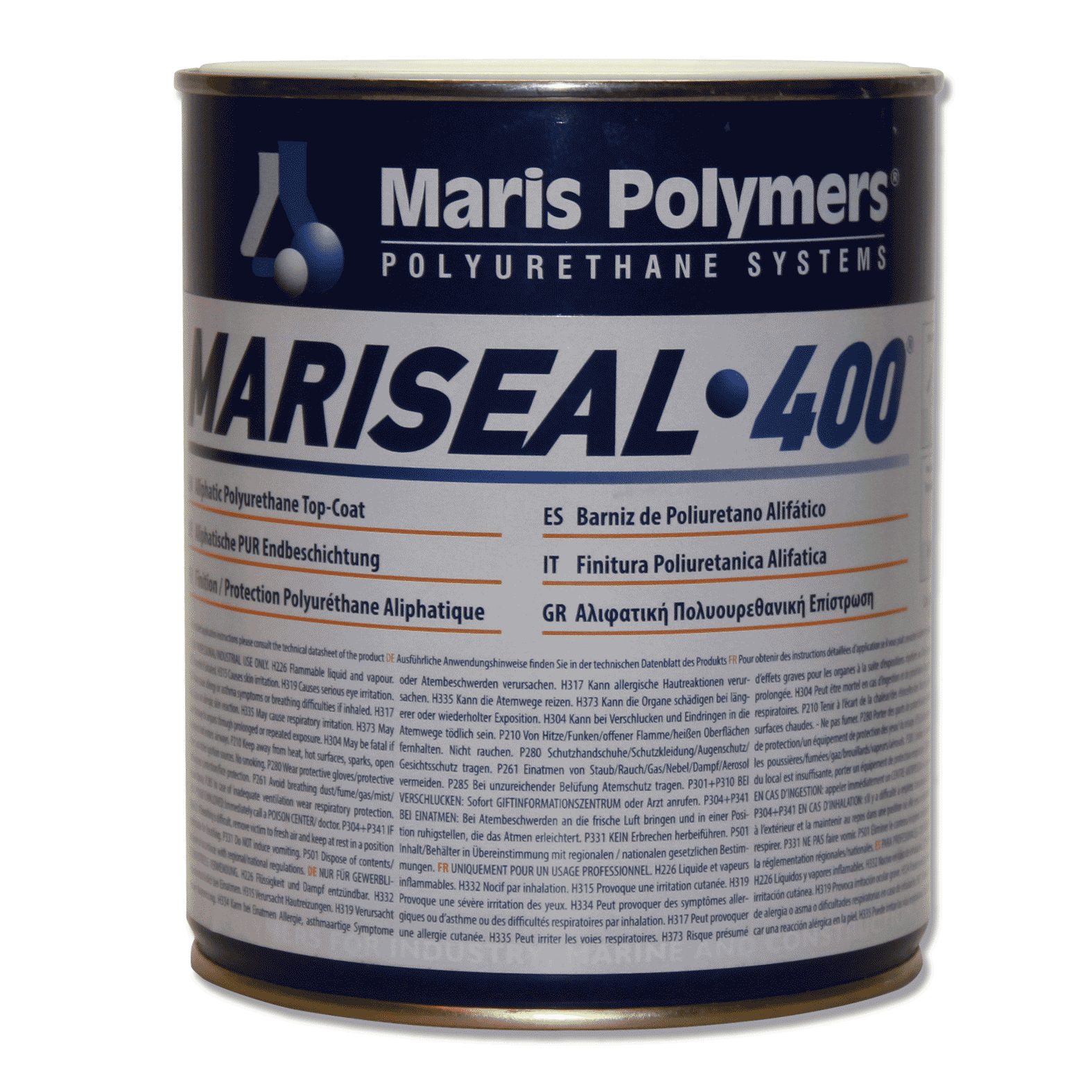 MARISEAL 400 - Алифатическая полиуретановая лицевая эмаль, устойчивая к УФ-излучению - 10 кг