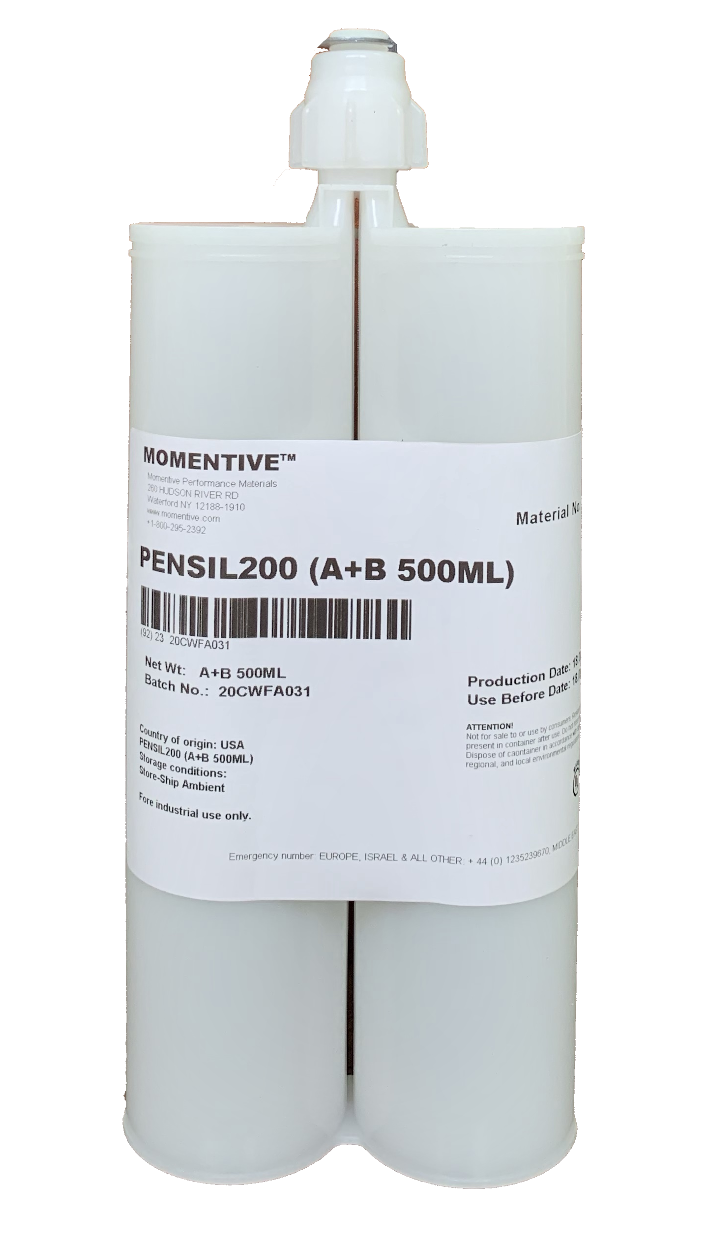 Pensil 200 500 мл - Огнестойкая двукомпонентная силиконовая пена