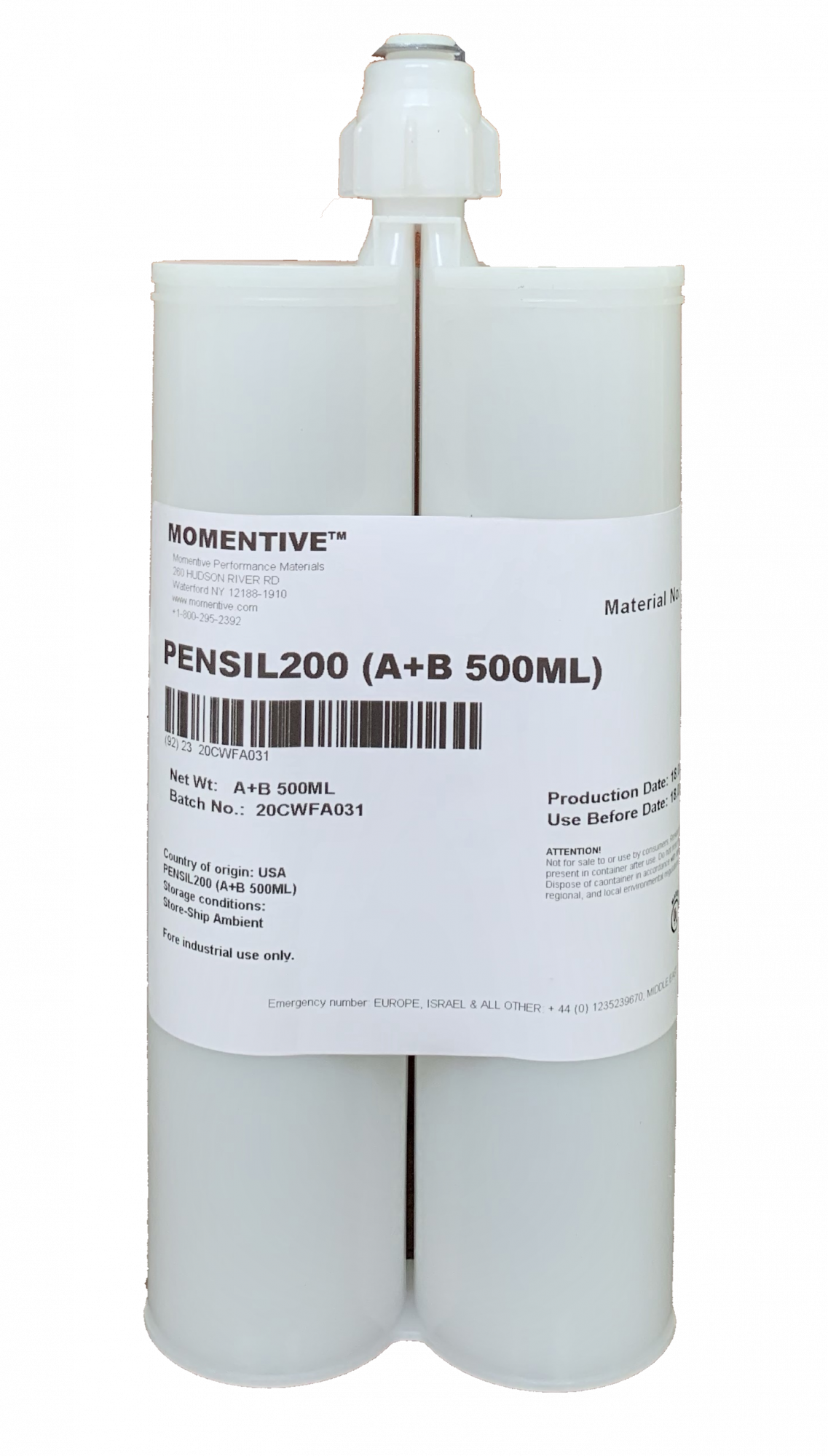 Pensil 200 500 мл - Огнестойкая двукомпонентная силиконовая пена